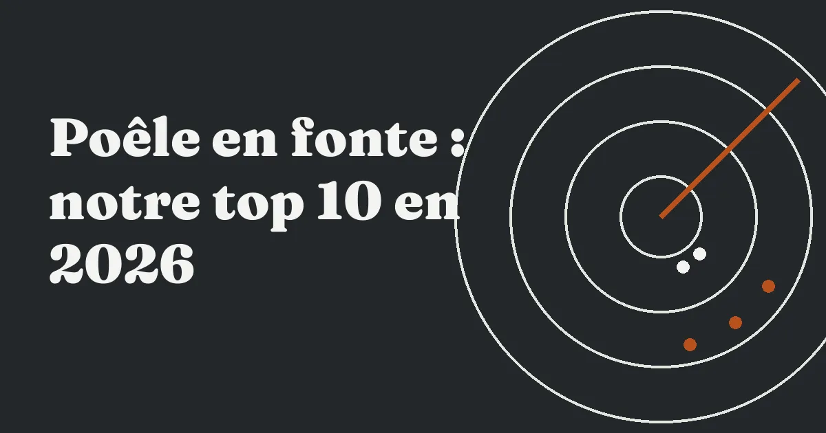 Poêle en fonte