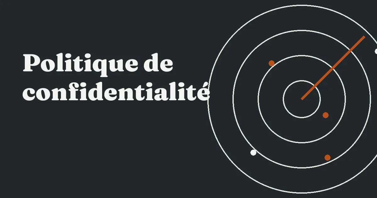 Politique de confidentialité